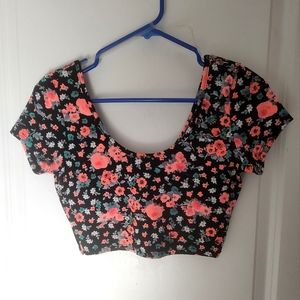 Zip Up Crop Top